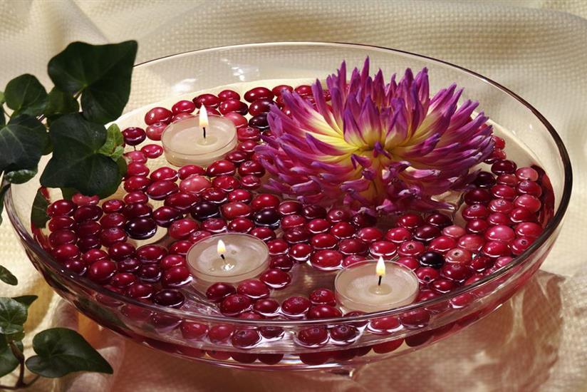 Cranberry Candle Float Ocean Spray®