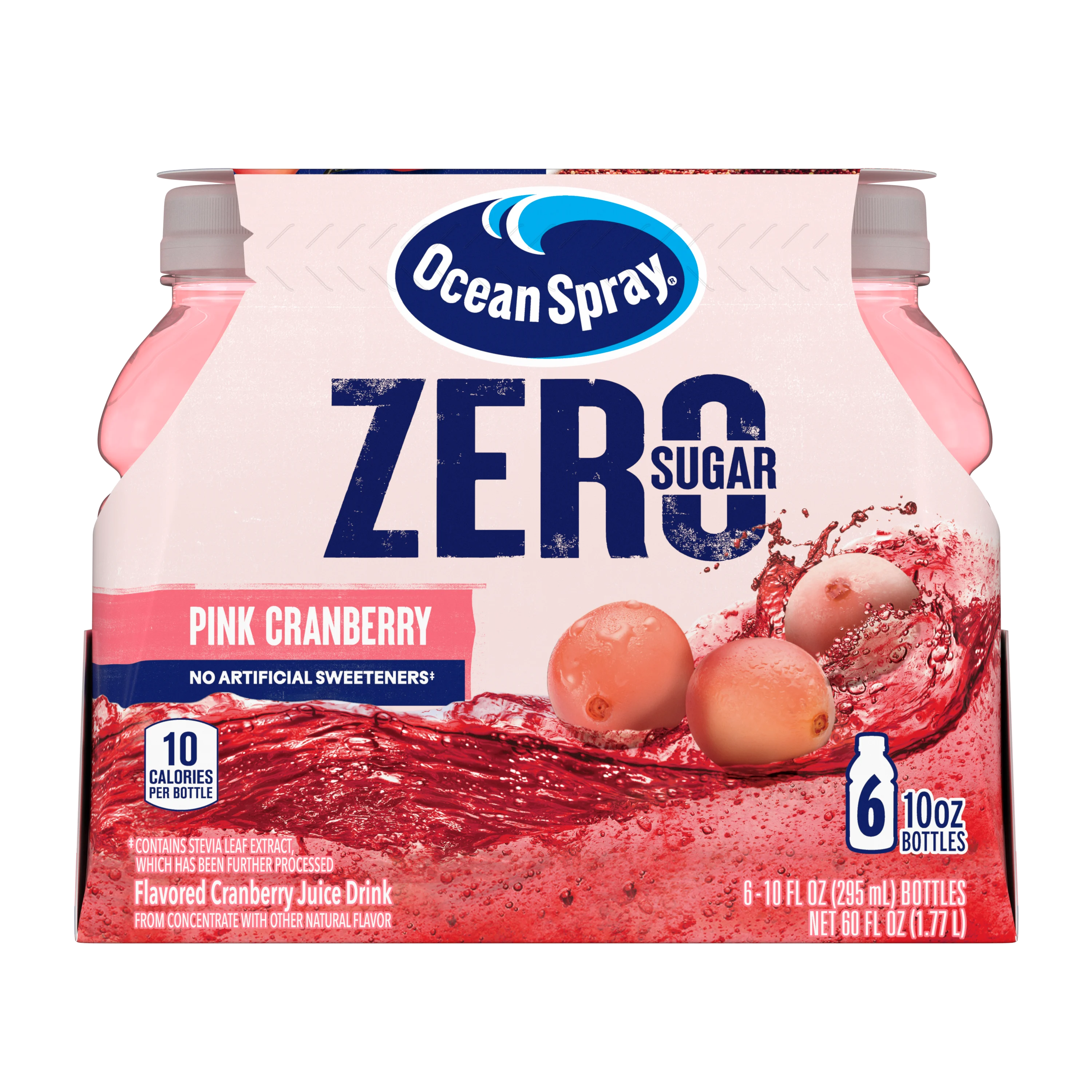Zero Sugar Pink Cranberry, 10oz multipack