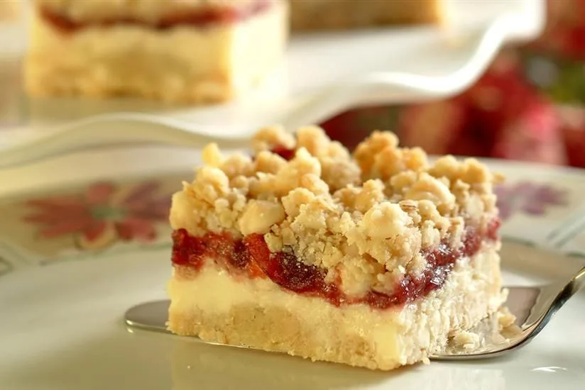 Nestle Premier Cheesecake Cranberry Bars