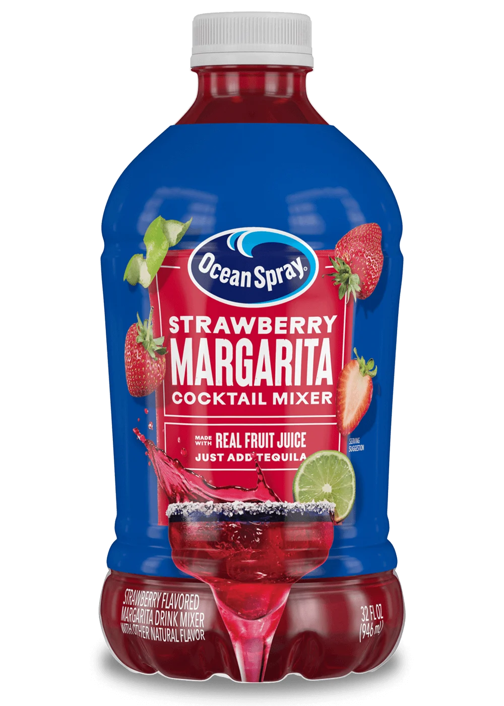 Ocean Spray® Strawberry Margarita Cocktail Mixer