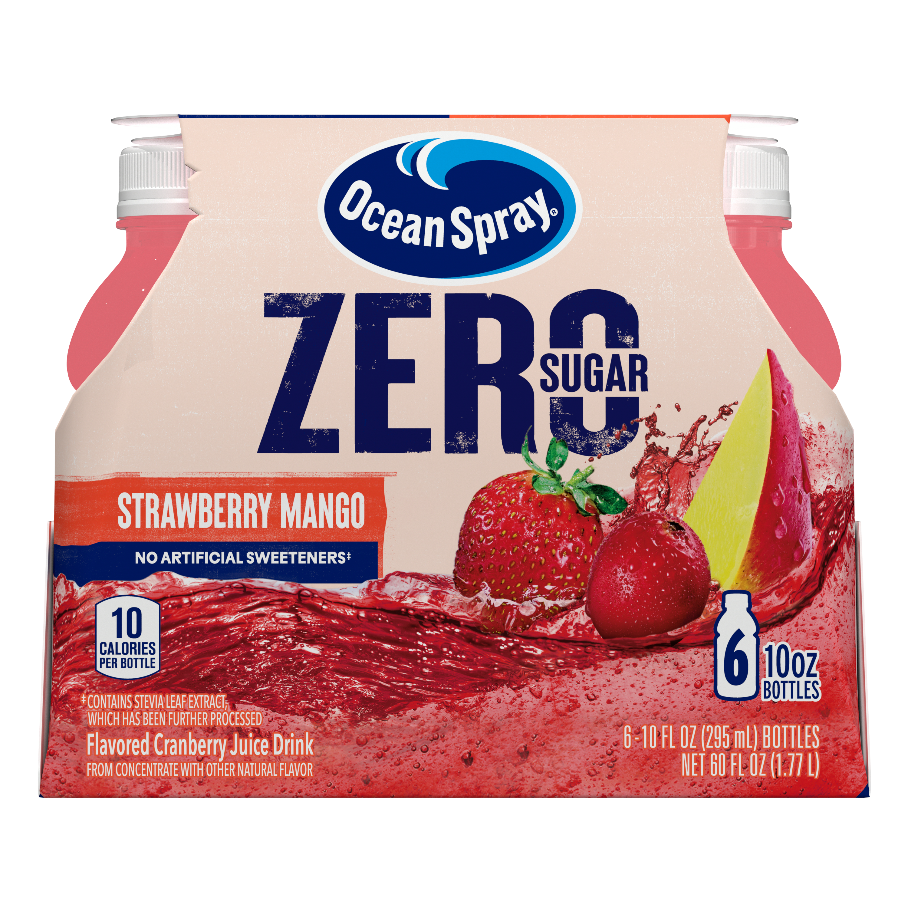 【マホロサミスト】１００ml Healthy, Low-Calorie Ocean Spray® Products – Zero Sugar Strawberry