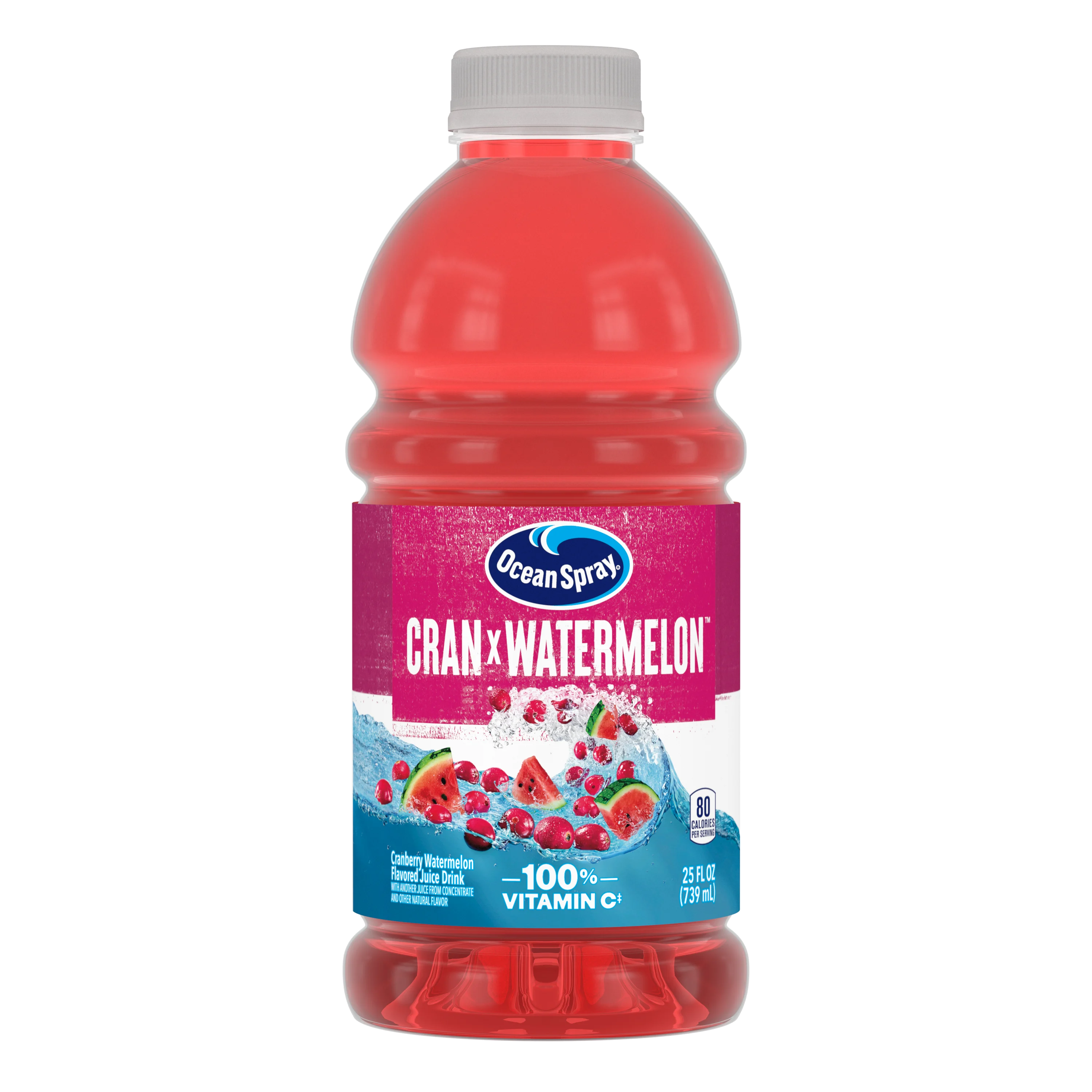 Front Image of 25oz OS Cran Watermelon