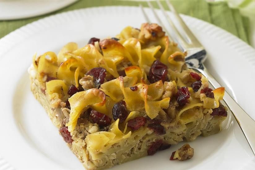 Traditional Jewish Noodle Kugel Recipe with Craisins®