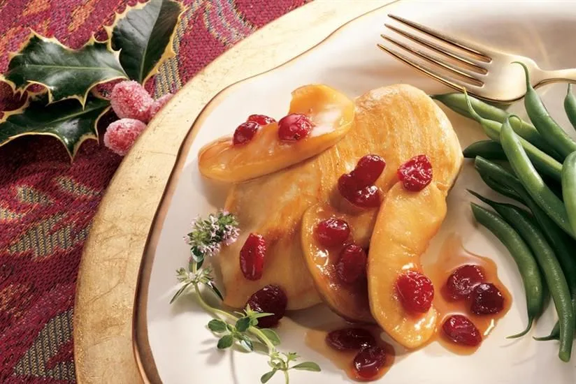 Apple Cranberry Marsala