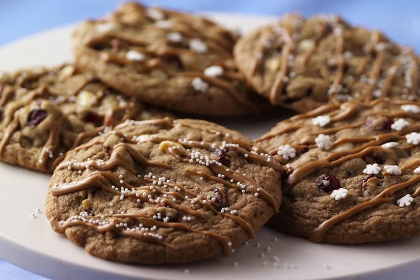 Espresso and White Chocolate Craisins® Dried Cranberry Cookies