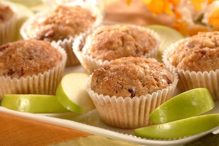 Apple-Cranberry Wheat Muffins
