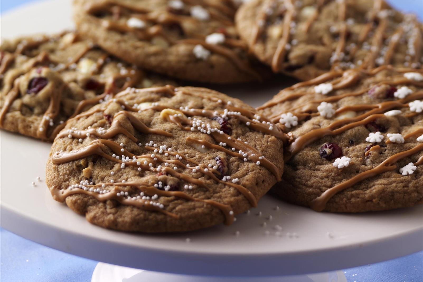 Espresso and White Chocolate Craisins® Dried Cranberry Cookies
