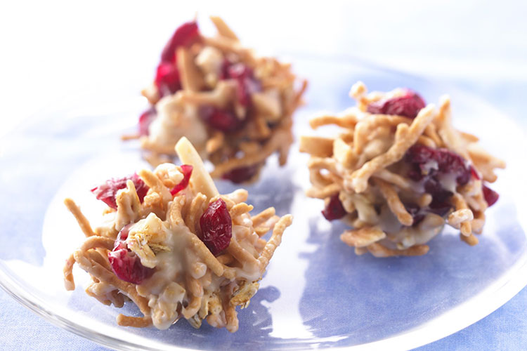 No-Bake Craisins® Dried Cranberries Crunch Clusters