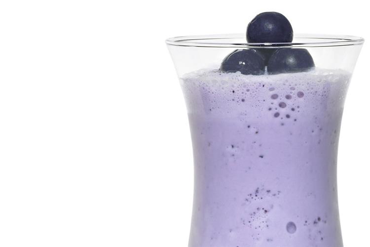 Cranberry Blueberry Milkshake