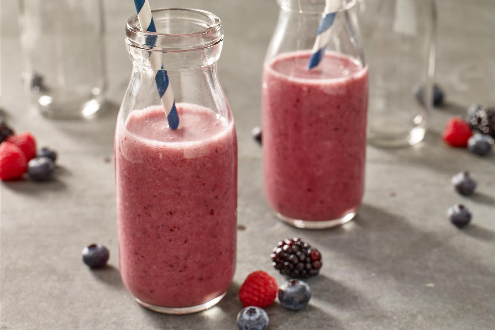 Diet Mixed Berry Smoothie
