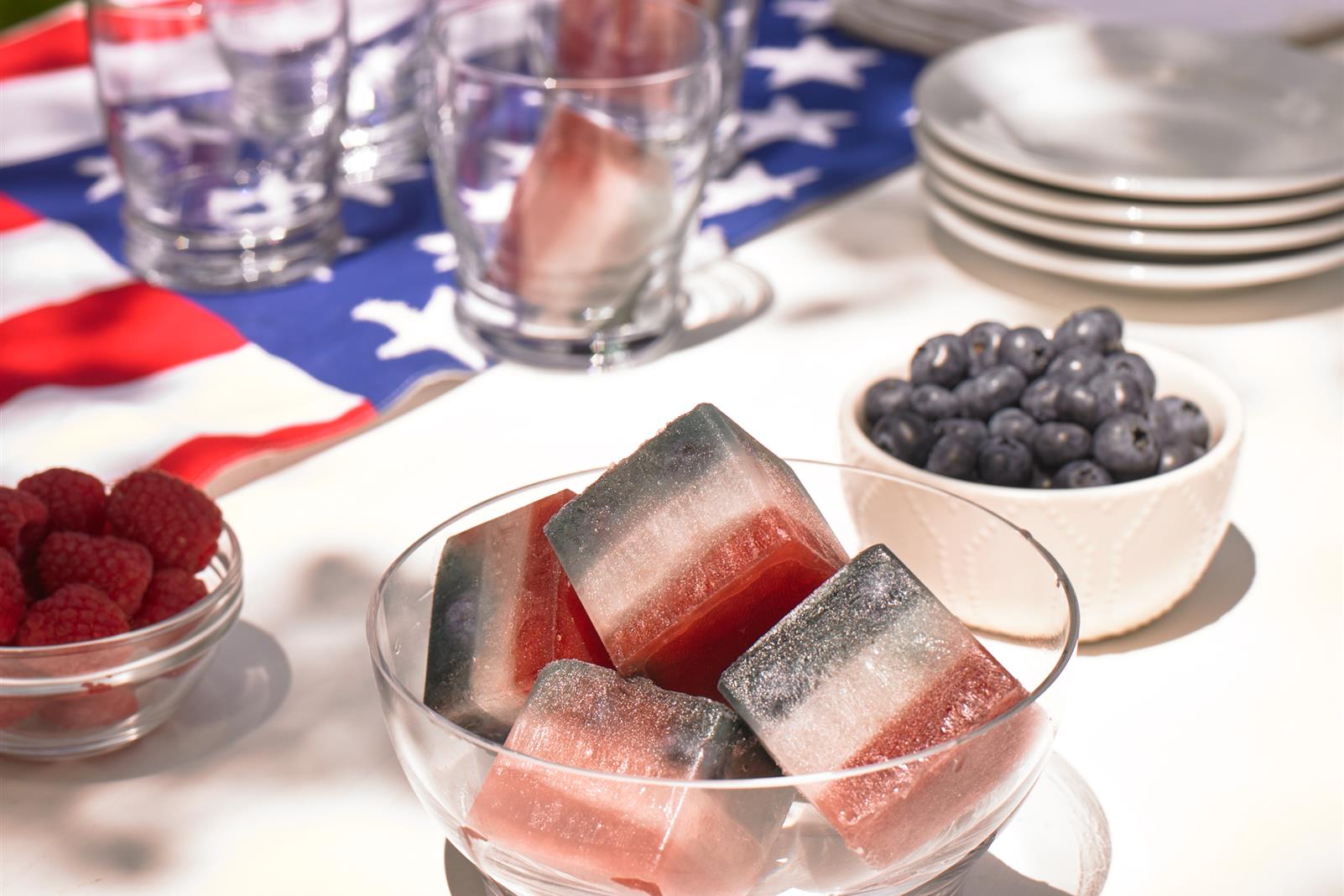 Independence Ice Cubes