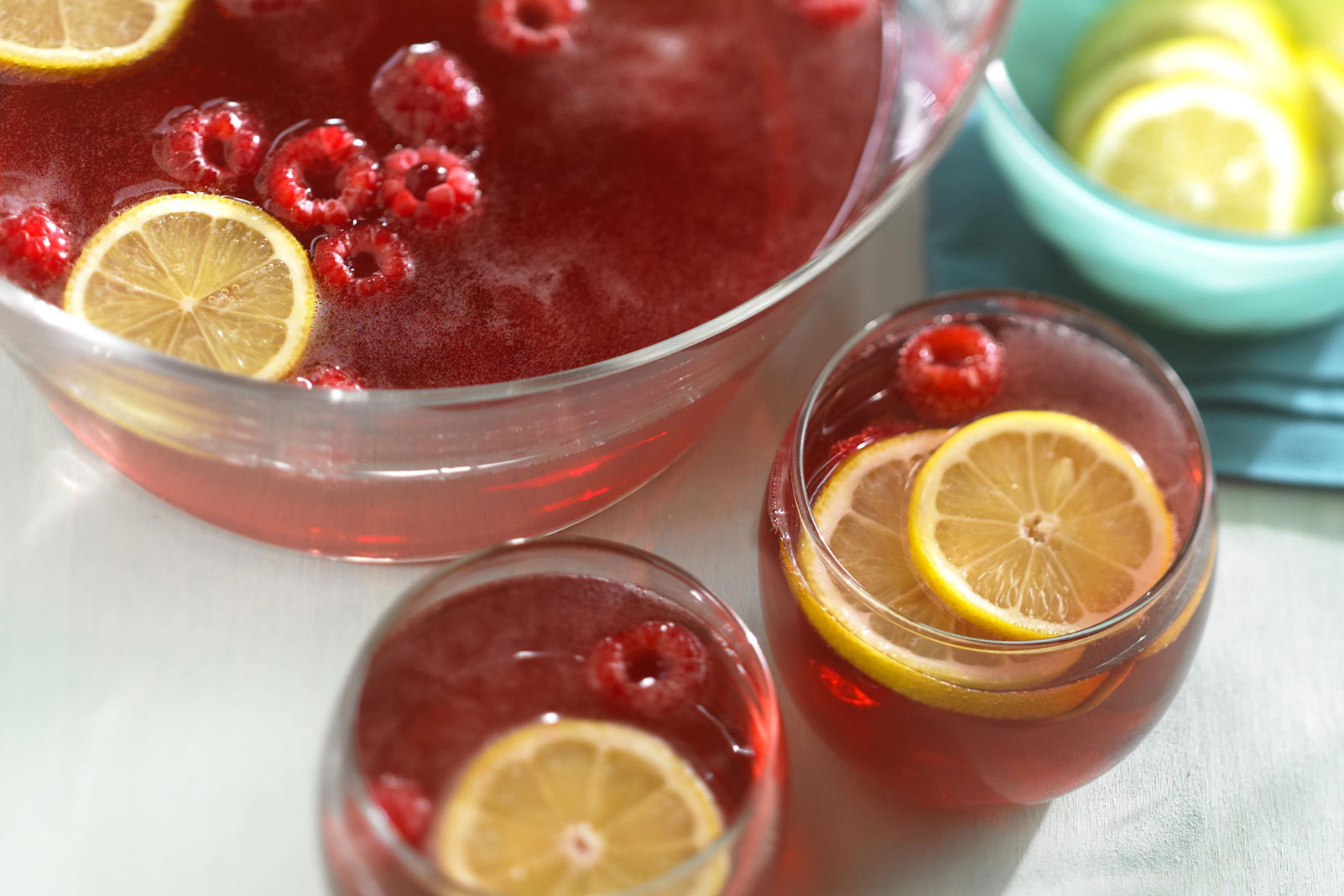 Skinny Sunset Cranberry Lemonade Punch