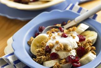 Craisins® Dried Cranberries Crunch Breakfast Bowl