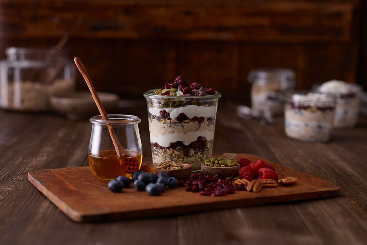 Overnight Oats with Craisins® Dried Cranberries