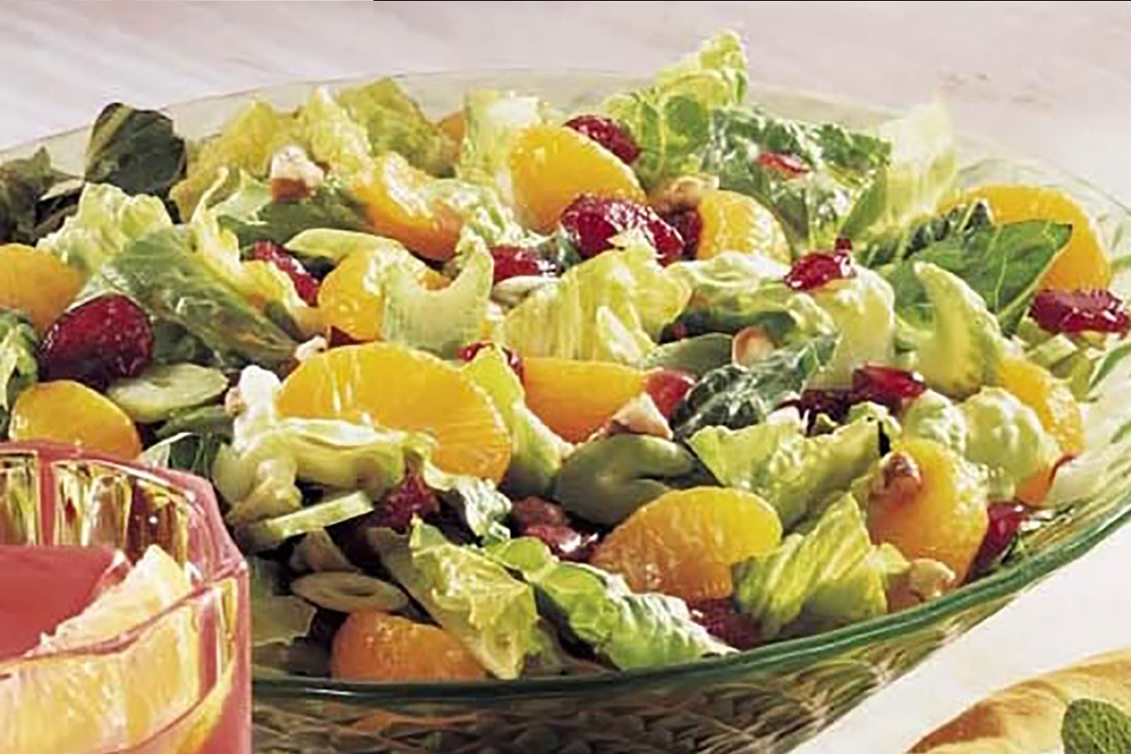 Quick Mandarin Cranberry Salad