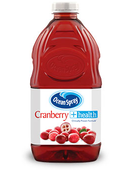 Cranberry +health™ Juice Drink
