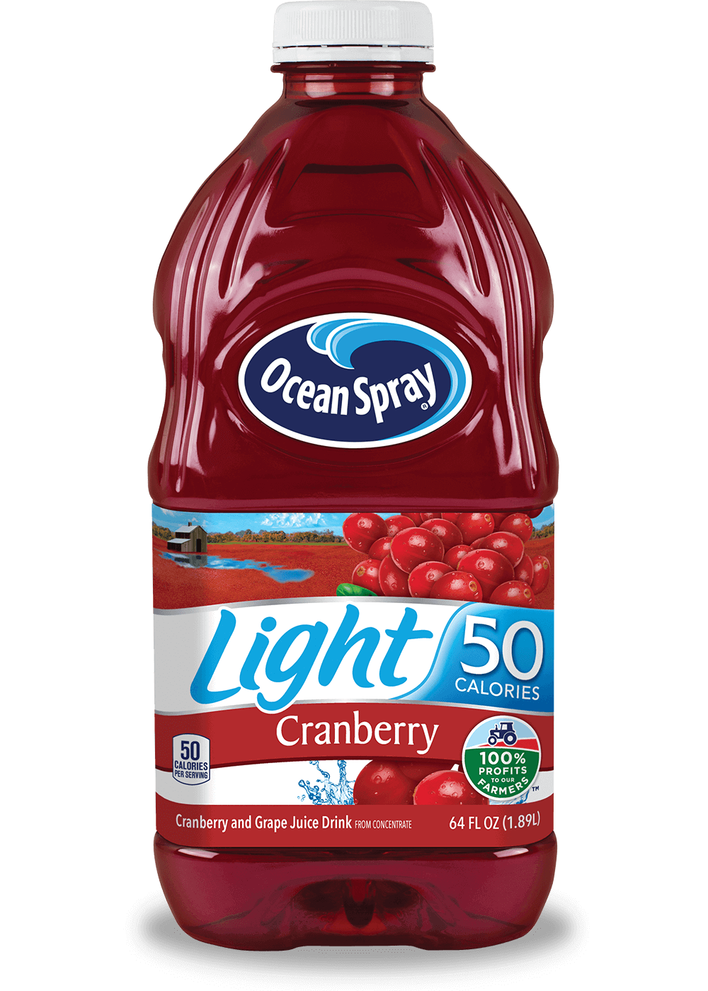 Light Cranberry Juice Drink