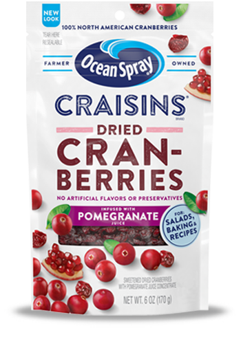 Craisins® Dried Cranberries Pomegranate Juice Infused