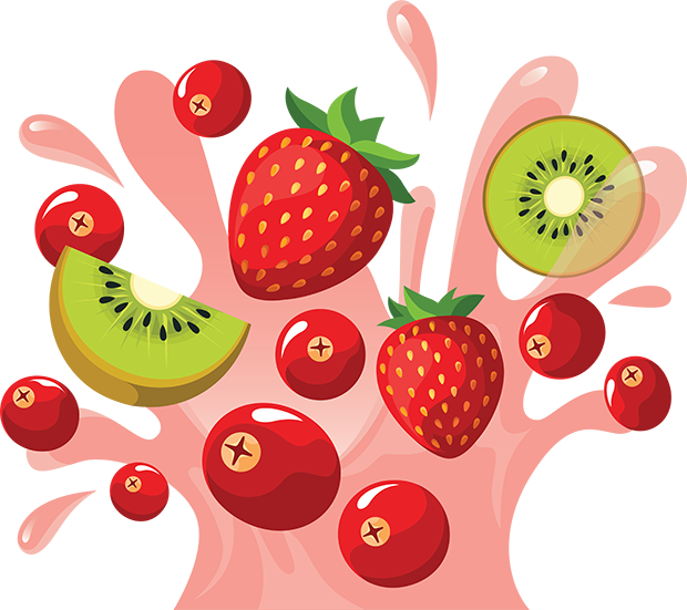 Cranberry Strawberry Kiwi